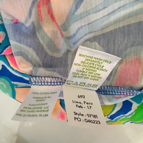 Lilly Pulitzer Marlowe Boatneck T-Shirt Dress, XS - Picture 10 of 10